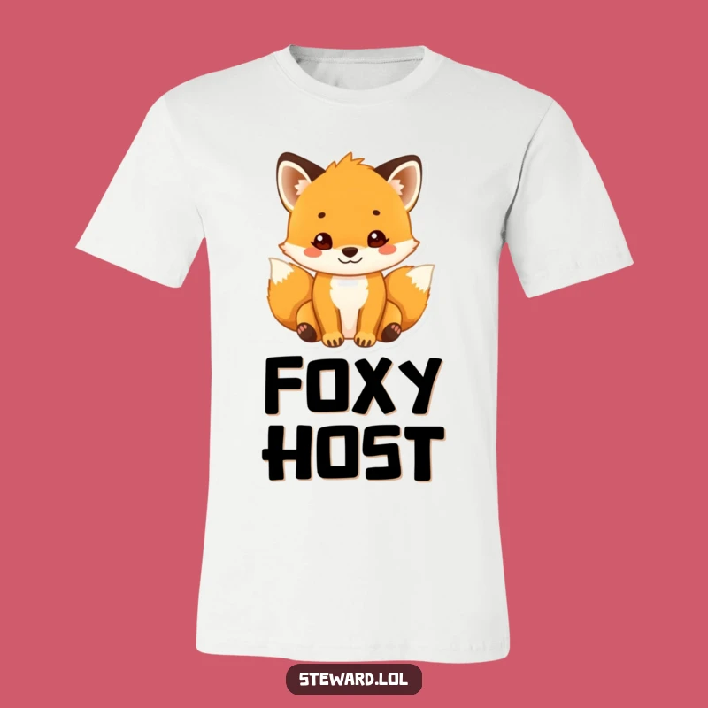 Funny Fox T-Shirt: Welcoming Cub - Comfy & Friendly Funny Gift Tee!